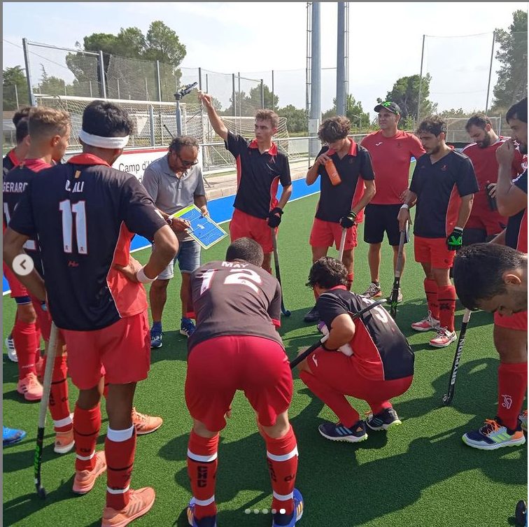 grupo reunido jugadores